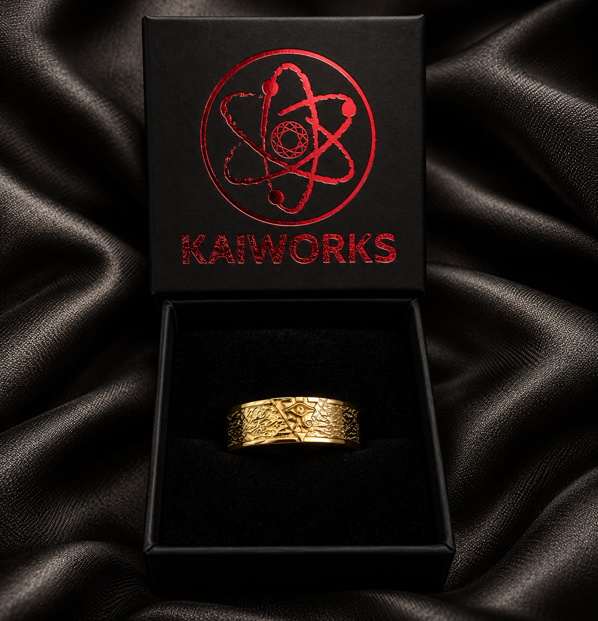 Ancient Puzzle Ring Band