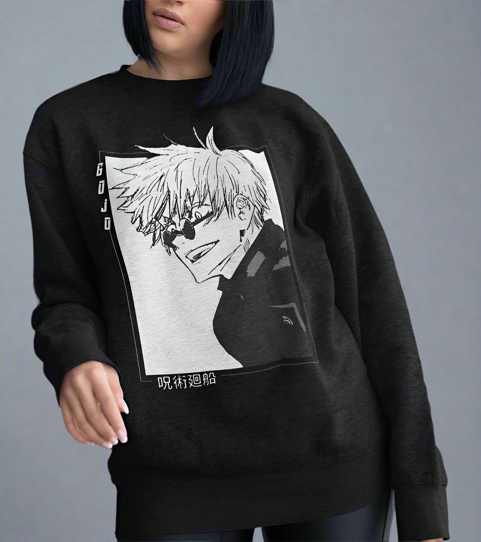 Gojo Satoru Sweatshirt | JJK | Stylish & Comfortable - AnimeStyle