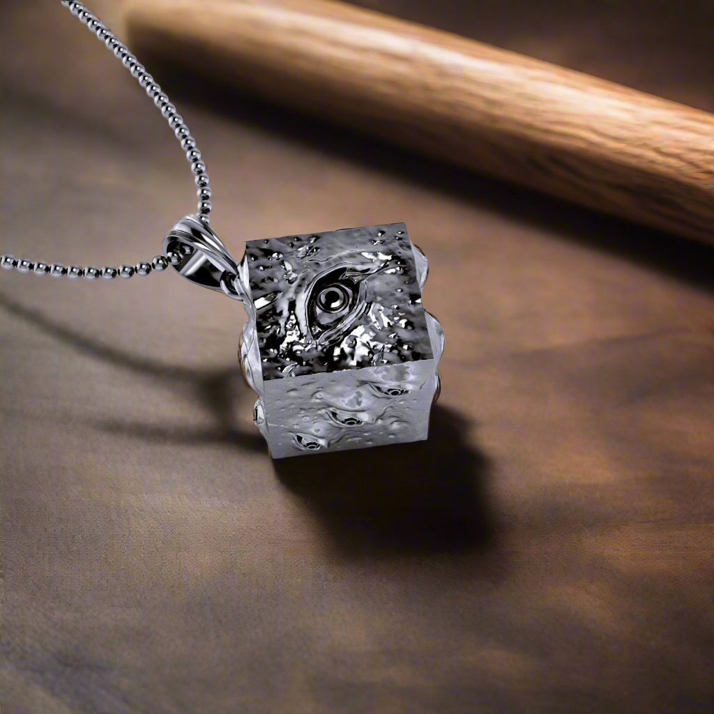 Prison Realm Pendant in Stainless Steel