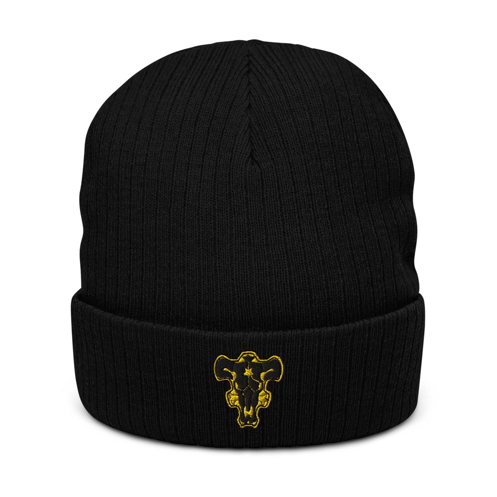 Black Bulls Beanie – Embrace the Magic of the Black Bulls