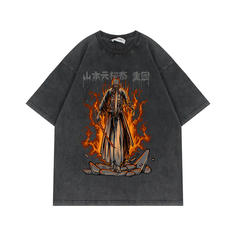 Vintage Bleach Anime Oversized T-Shirts
