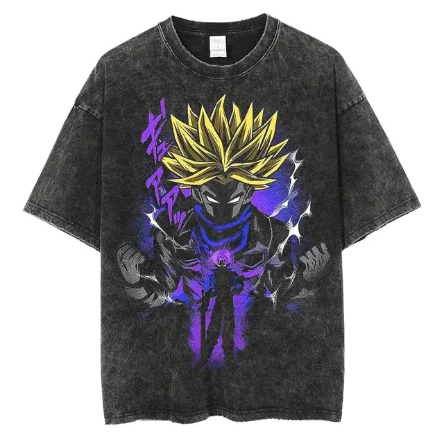 Camisetas extragrandes inspiradas en Trunks