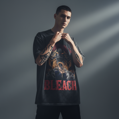 Vintage Bleach Anime Oversized T-Shirts