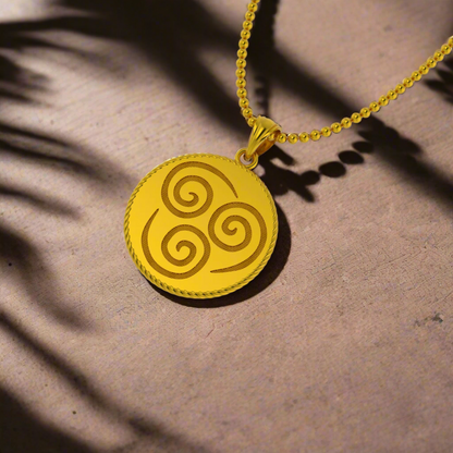 Avatar Nations Pendant in 14K Gold