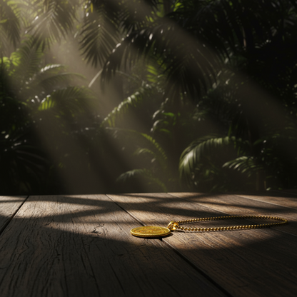 Elemental Discs Pendants – Air, Water, Earth, Fire