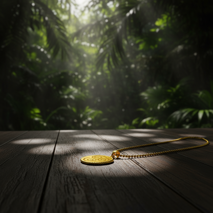 Elemental Discs Pendants – Air, Water, Earth, Fire