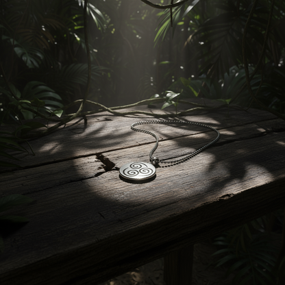 Elemental Discs Pendants – Air, Water, Earth, Fire