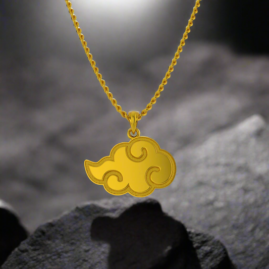 Akatsuki Cloud Pendant in 14K Gold