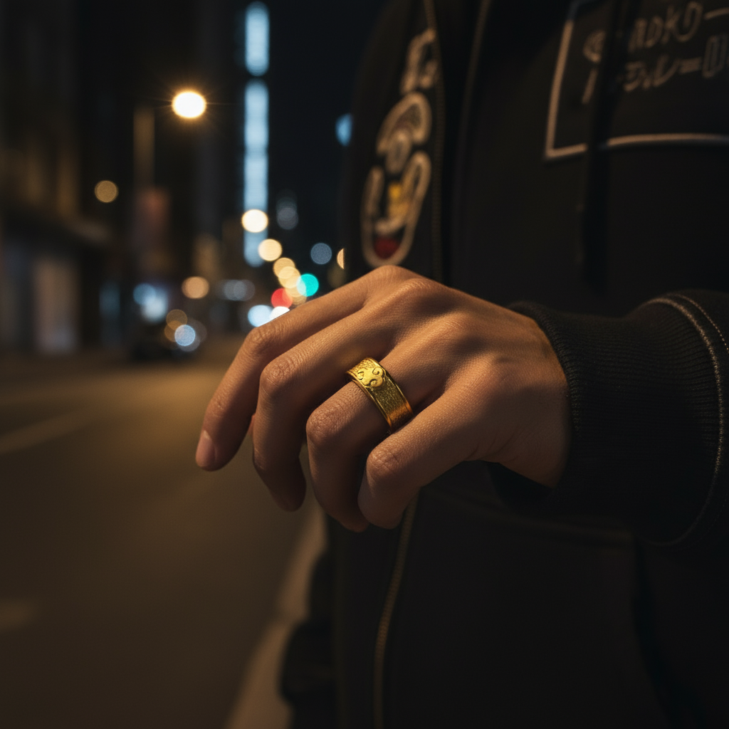 Shinobi Cloud Ring Band