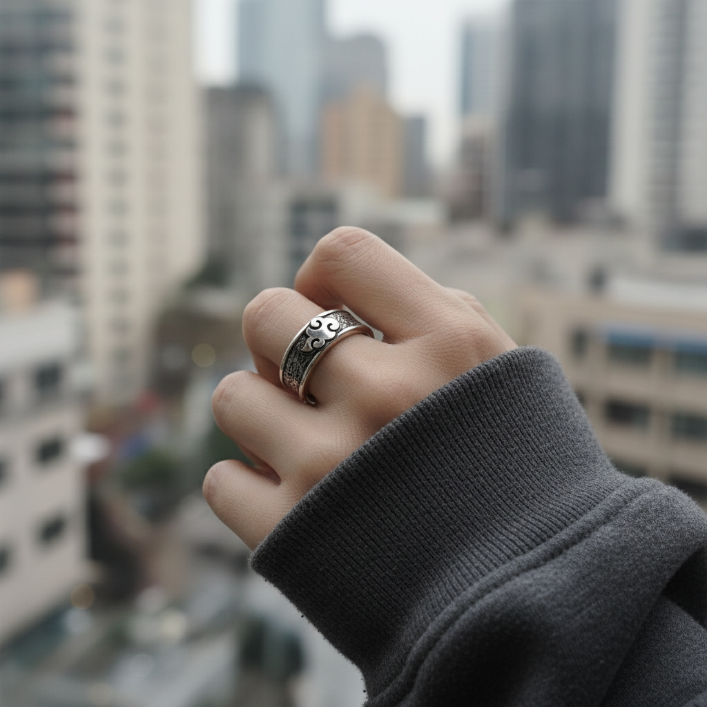 Shinobi Cloud Ring Band
