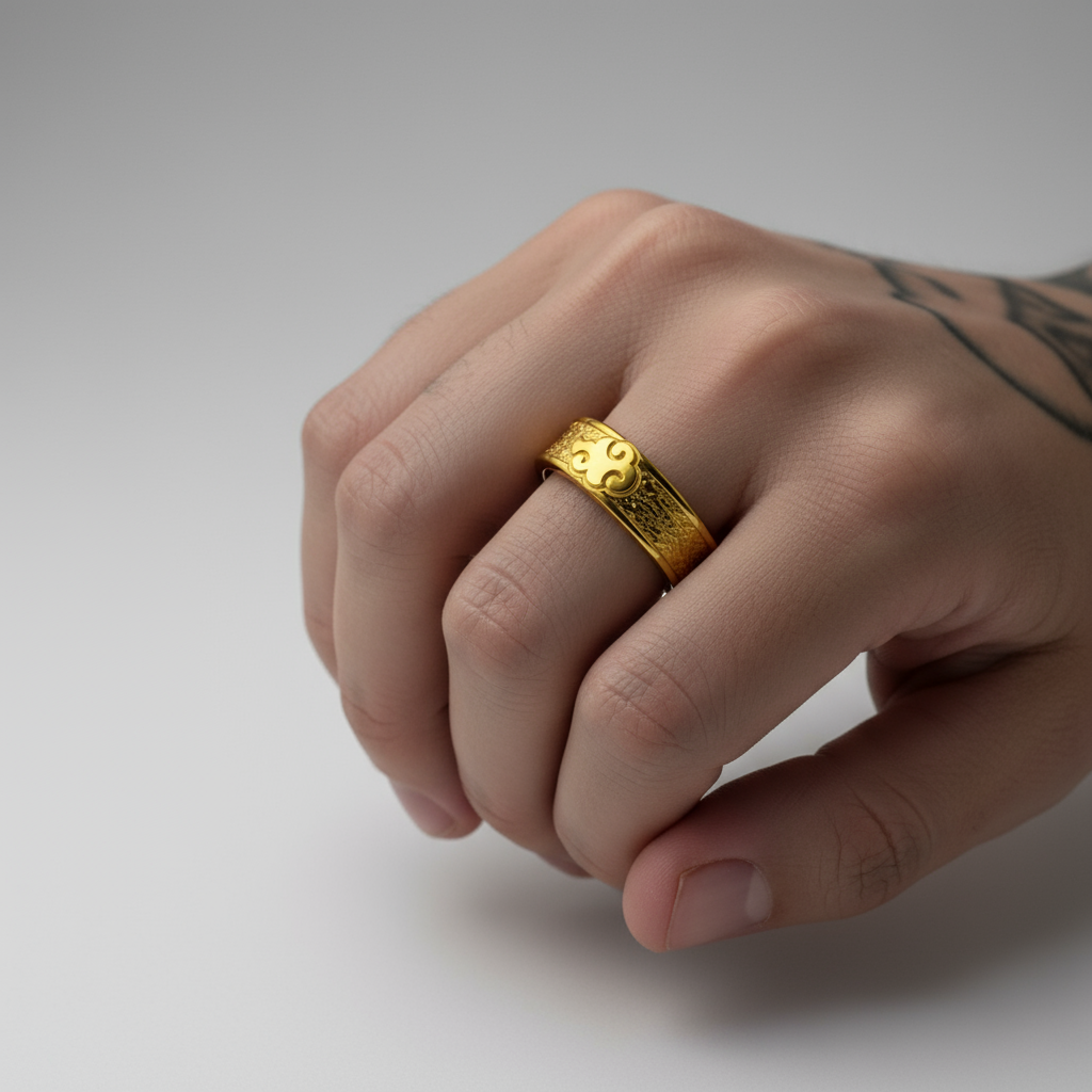 Shinobi Cloud Ring Band