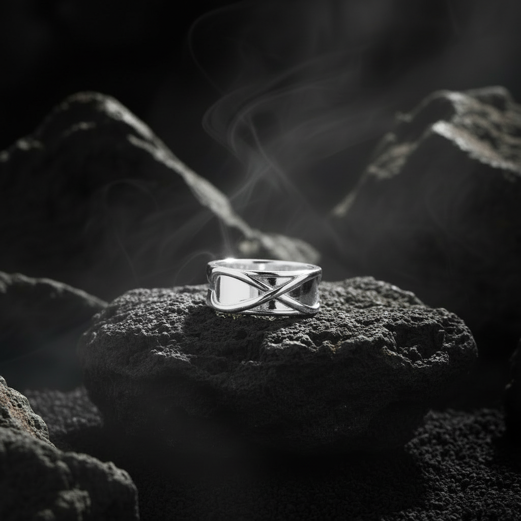 Time Ring Anime-Inspired in 14K Gold