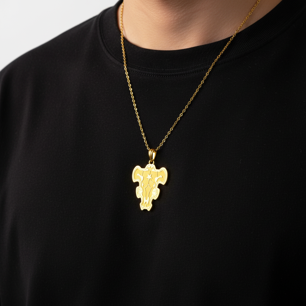 Anhänger „Fünfblättriges Kleeblatt“ 