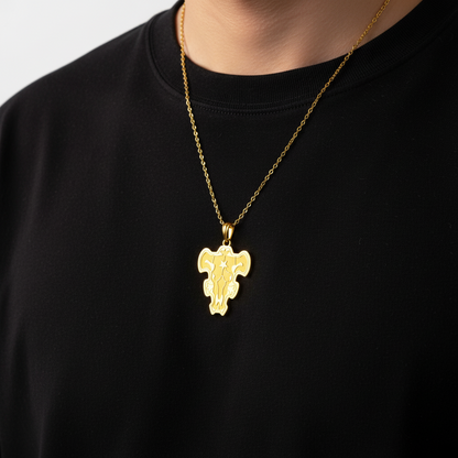 Anhänger „Fünfblättriges Kleeblatt“ 