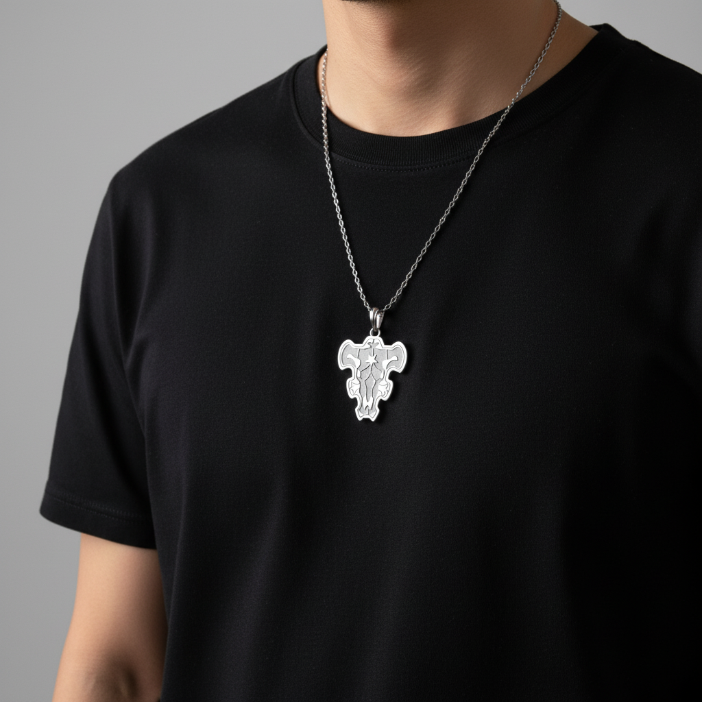 Anhänger „Fünfblättriges Kleeblatt“ 