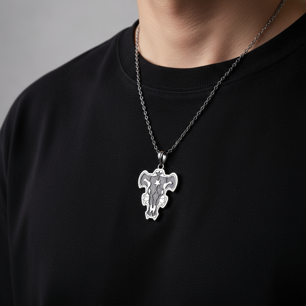 Anhänger „Fünfblättriges Kleeblatt“ 