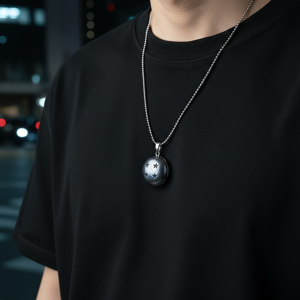 Four Star Dragon Pendant