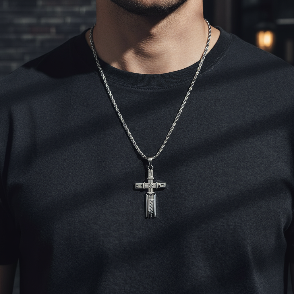 Punisher Cross Pendant
