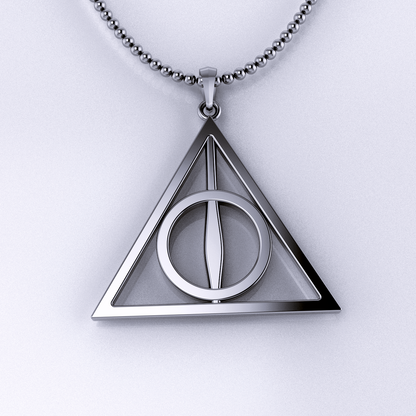 HP Deadly Hollow Pendant in Stainless Steel