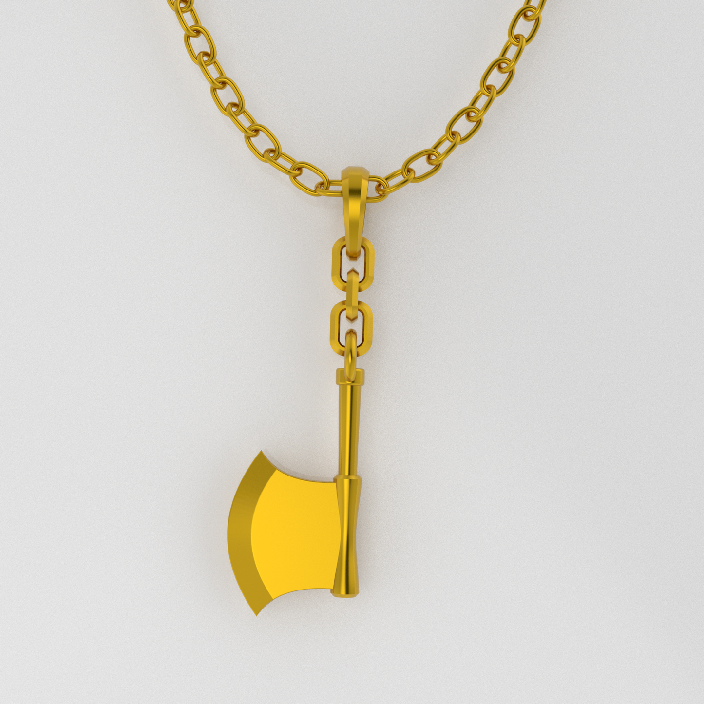 Gyomei's Flail and Axe Pendant