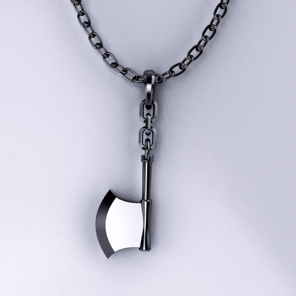 Gyomei's Flail and Axe Pendant