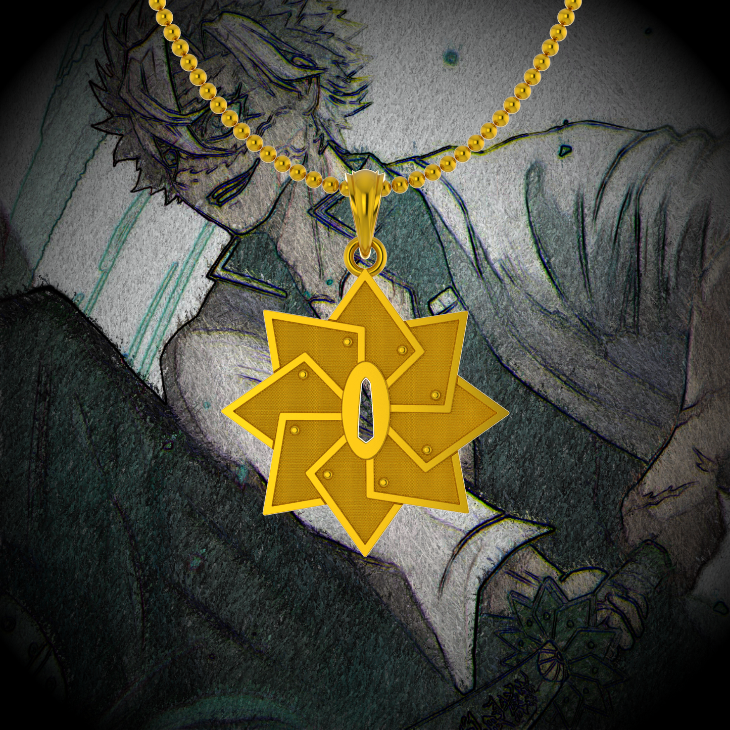 Sanemi's Handguard Pendant