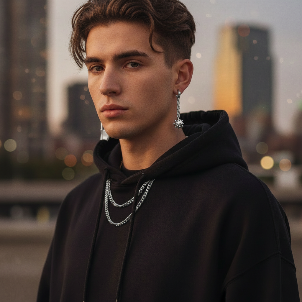 Stonebound Flail and Axe Earrings