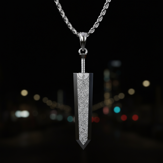 Dragon Slayer Sword Pendant – Raw Iron