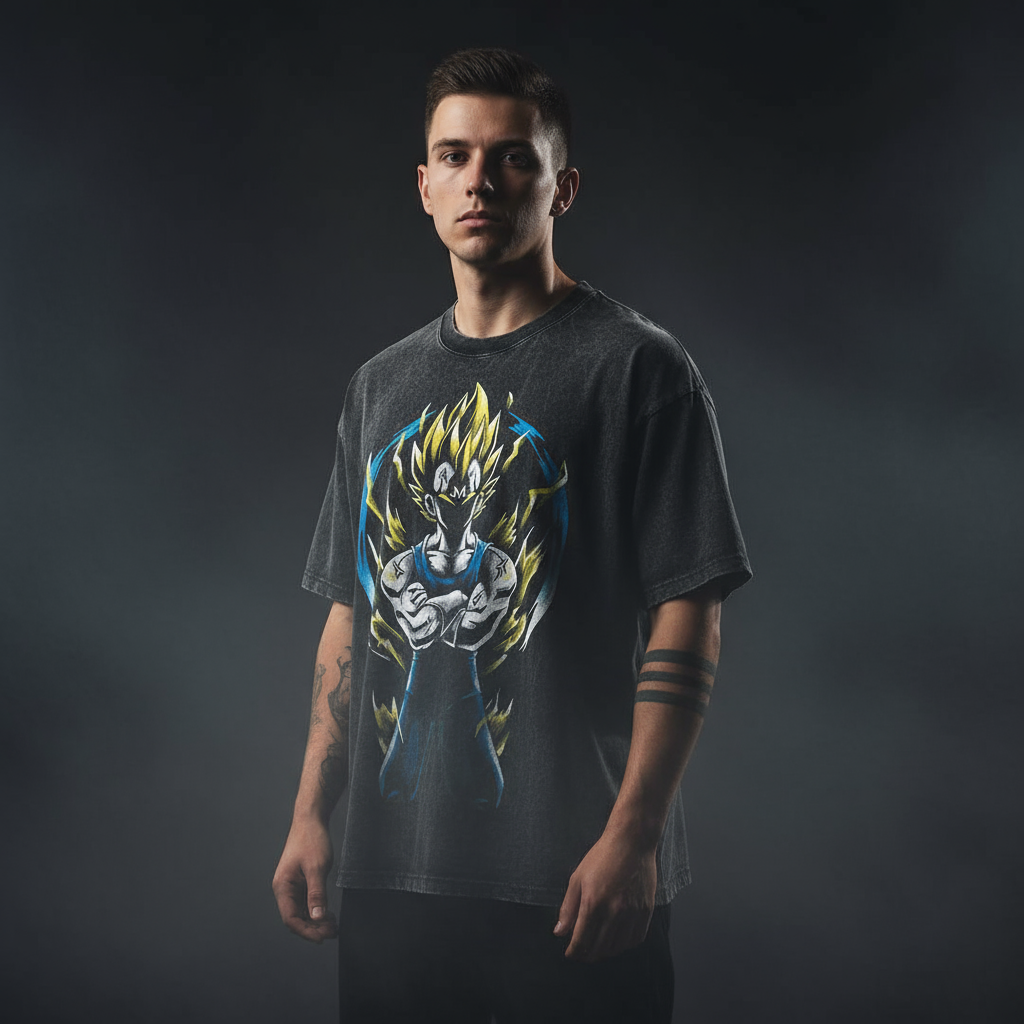 Majin-Vegeta Vintage T-Shirt