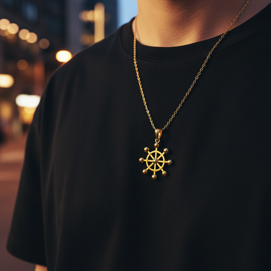 Eight-Handled Sword Pendant