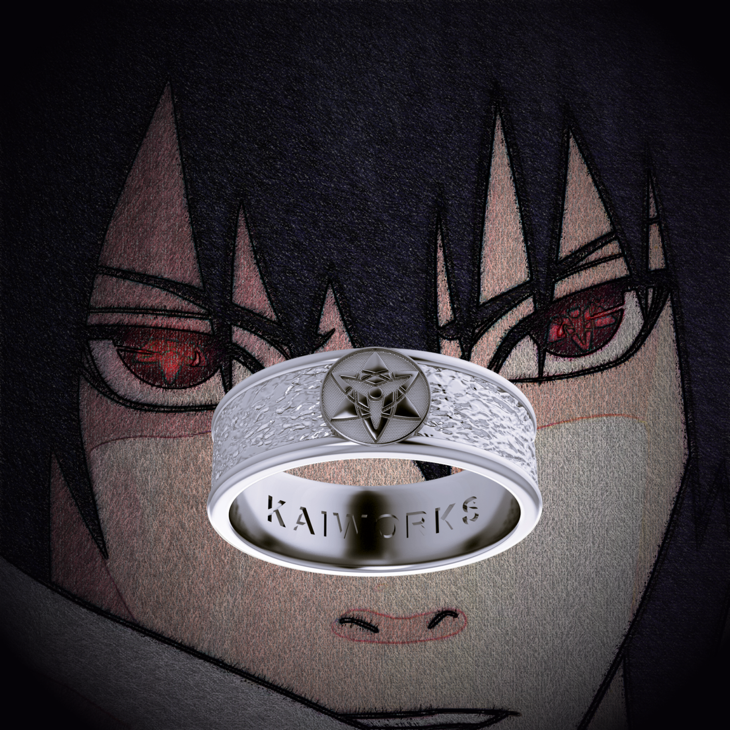 Sasuke Eternal Mangekyō Sharingan Ring