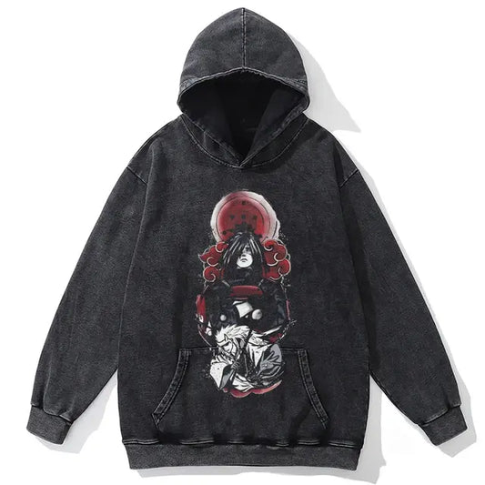 Sudadera Harajuku con estampado de Naruto