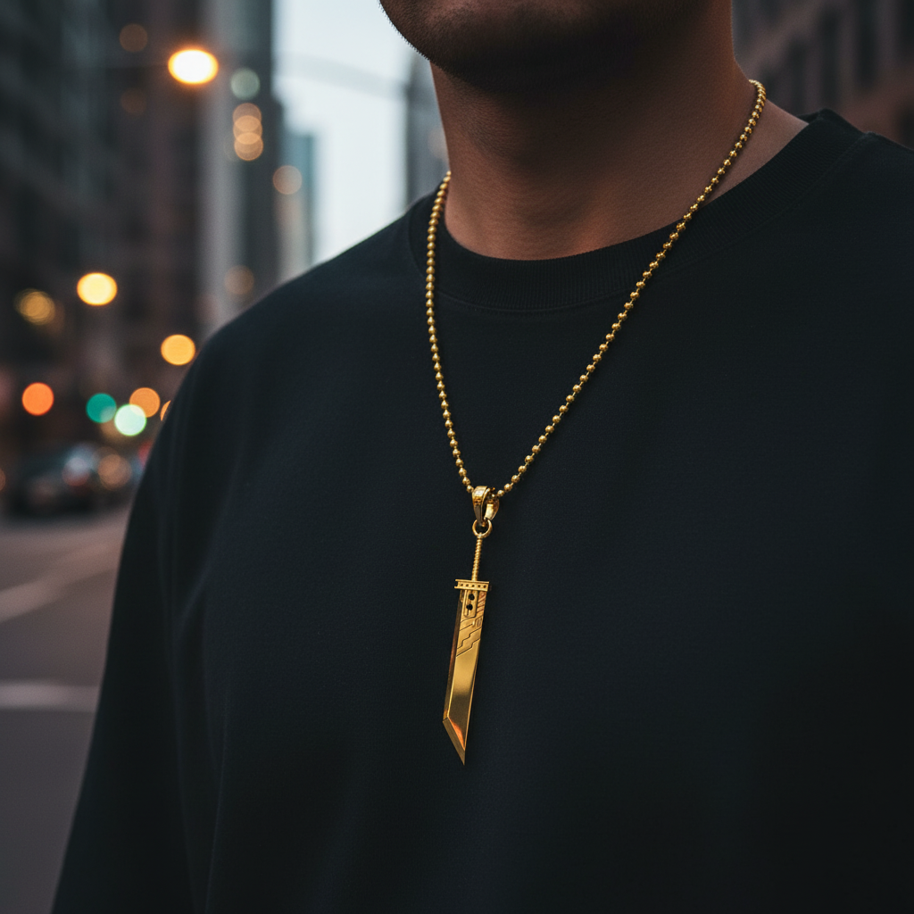 Fantasy Sword Pendant