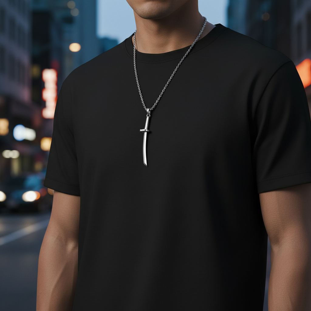 Flammenkrieger-Klingenanhänger 