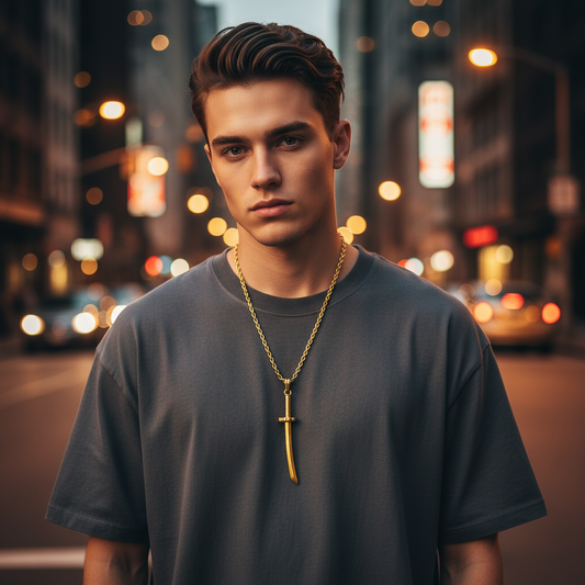 Flammenkrieger-Klingenanhänger 