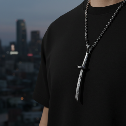 Flammenkrieger-Klingenanhänger 