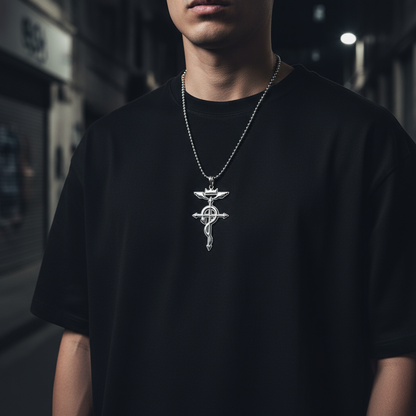 Flamel Pendant – Solid 14K Gold Edition