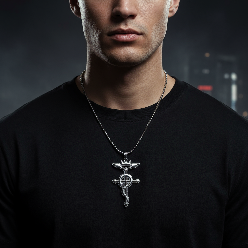 Flamel Pendant – Solid 14K Gold Edition