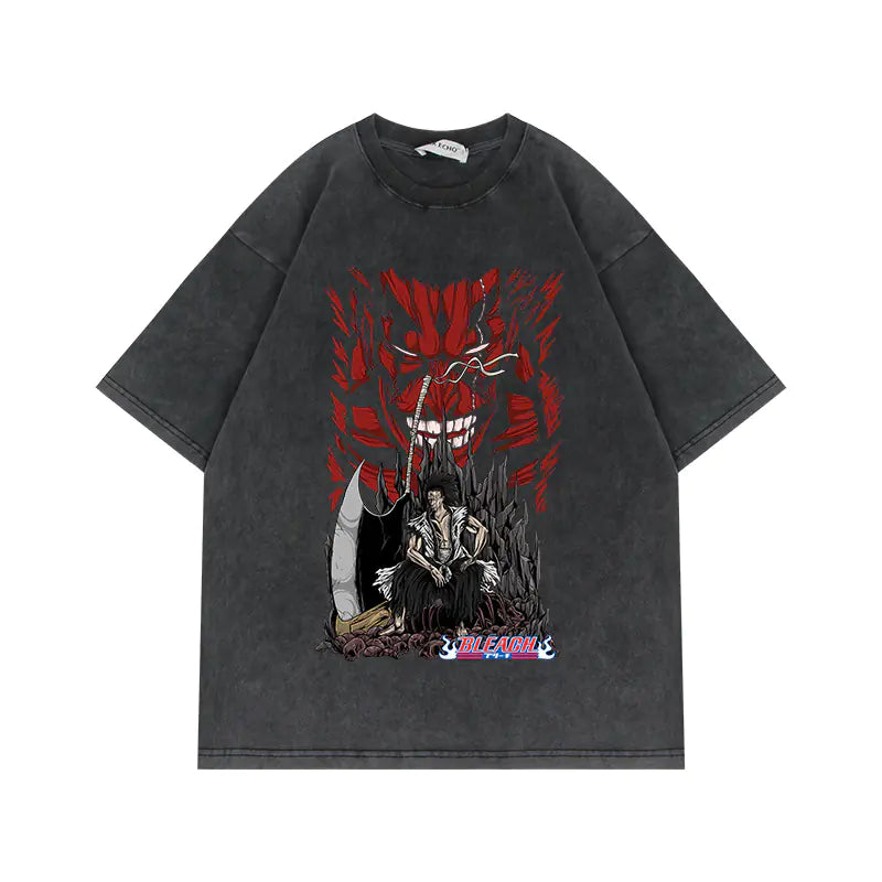 Vintage Bleach Anime Oversized T-Shirts