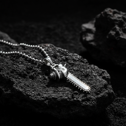 Chainsaw Head Pendant