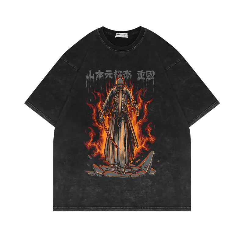 Vintage Bleach Anime Oversized T-Shirts