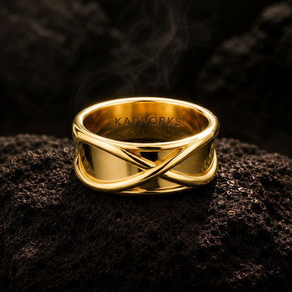 Anillo del tiempo inspirado en el anime 