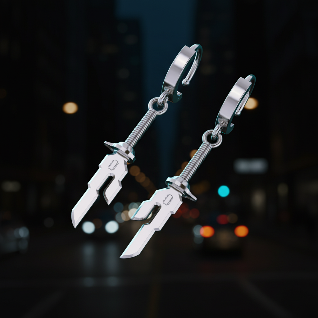 Inverted Spear Earrings