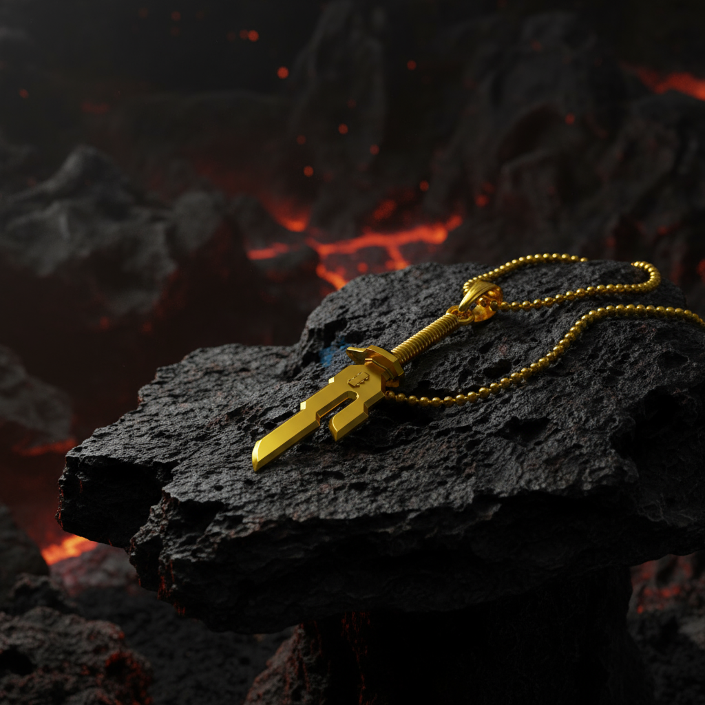 Inverted Spear Pendant