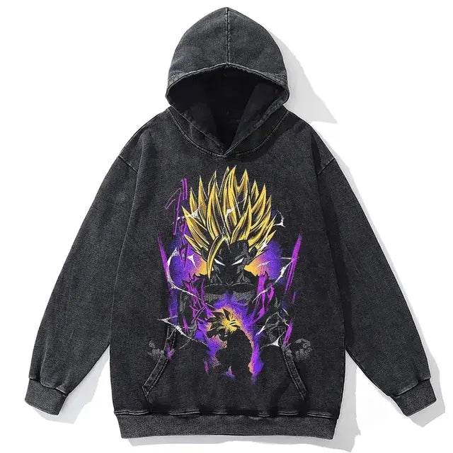 Sudadera con capucha vintage de Gohan SS2