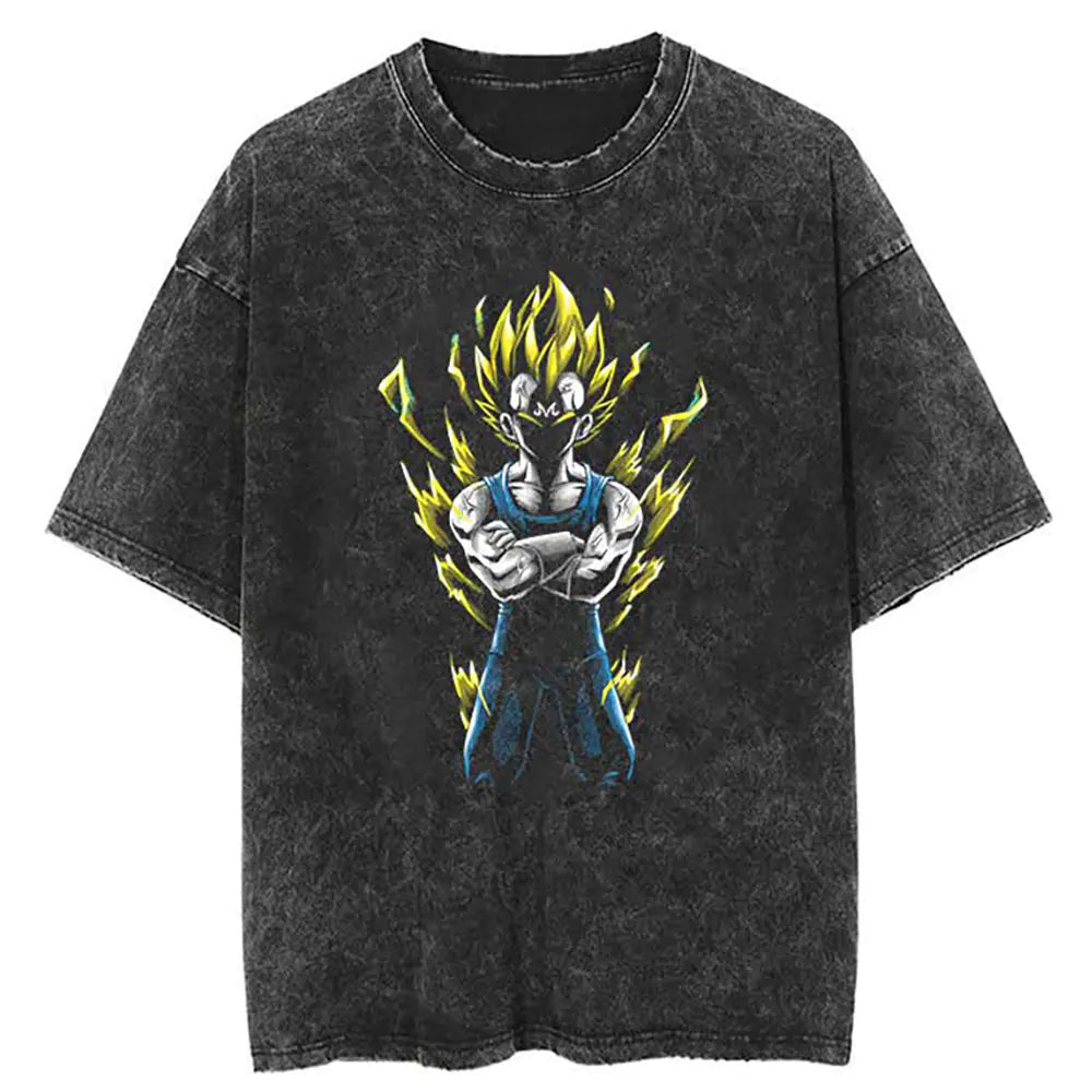 Black DBS Anime T-shirt