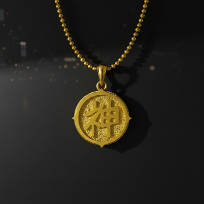 Kami-Kanji Pendant - Unique Symbol of Power