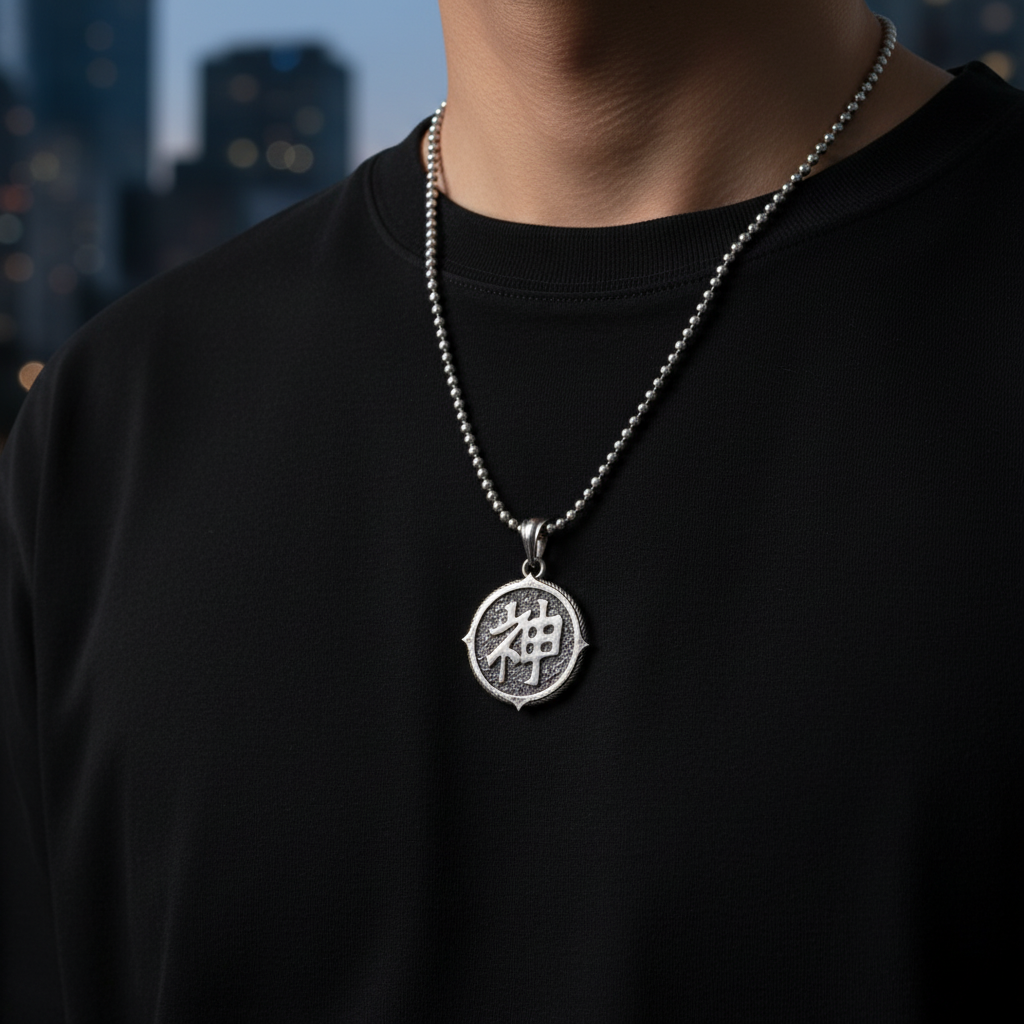 Kami-Kanji Pendant - Unique Symbol of Power
