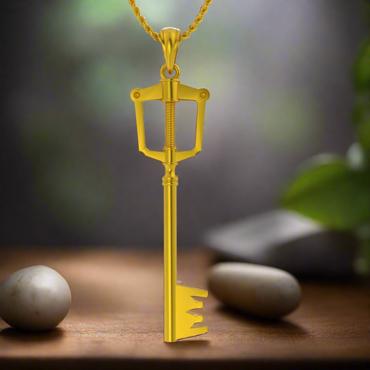 The Keyblade Pendant in 14K Gold