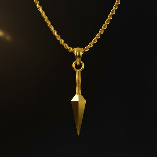 The Kunai Pendant in 14K Gold